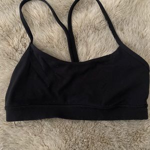 Lululemon Sports Bra Size 4 Black